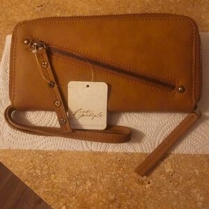 Free People Full Zip Wristlet NWT